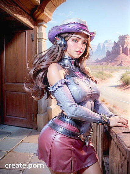 Ash-Haired Beauty Gets Wild in Desert Fantasy Hentai Action