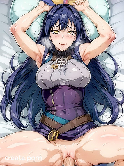 Detailed Arms-Up Pose in Fit Hentai AI Porn