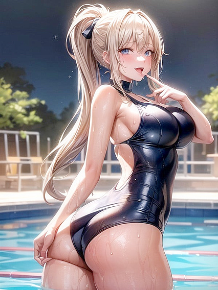 Wet Smile from Behind inMind-Blowing Hentai Action