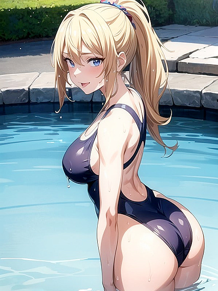 Wet and Sweaty Tongue-Out Action in Sultry Hentai Scenes
