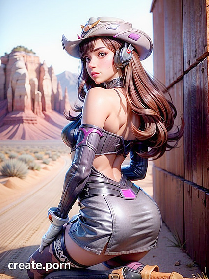 Mini-Skirted Beauty with Purple Eyes Tempts in 3D Hentai Bliss