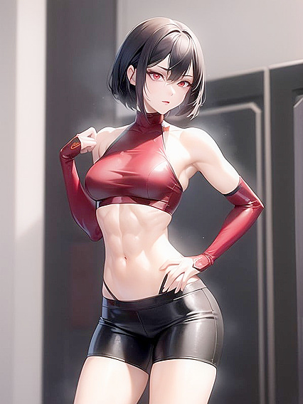Ada Wong's Tiny 18+ Breasts and Petite Ass in Seductive Hentai Action