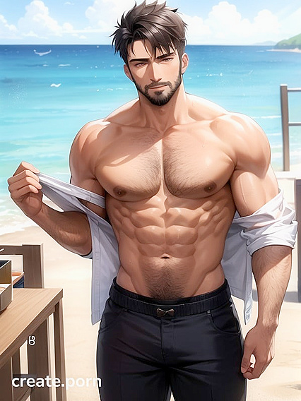 Multiple Boy 18+s with Ripped Abs and Dark Hair Show Off Their Manly Physiques in Intimate Detail
