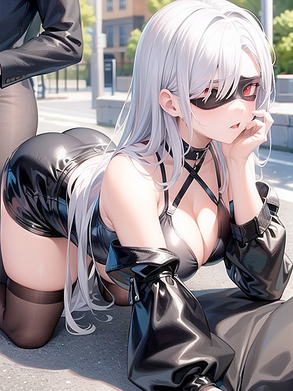 Ash-Haired Duo with Pale Skin Enjoy Intense Hentai Pleasure Together