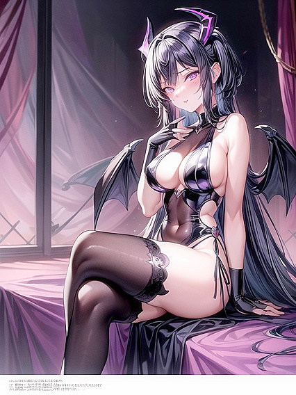 Demon Queen with Large Breasts Seduces in Steamy Hentai Scenes
