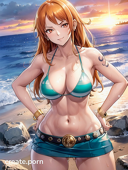 Teen 18+ in Mini Skirt Tempts a Crowd in Steamy Outdoor Hentai Adventure