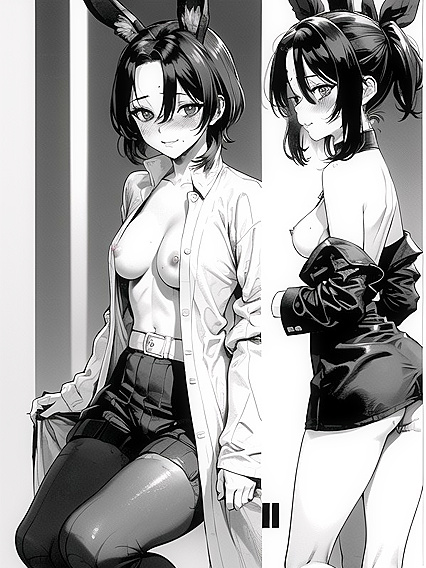 Kochou Shinobu Reveals All in steamy Open-Clothes Hentai AI Image