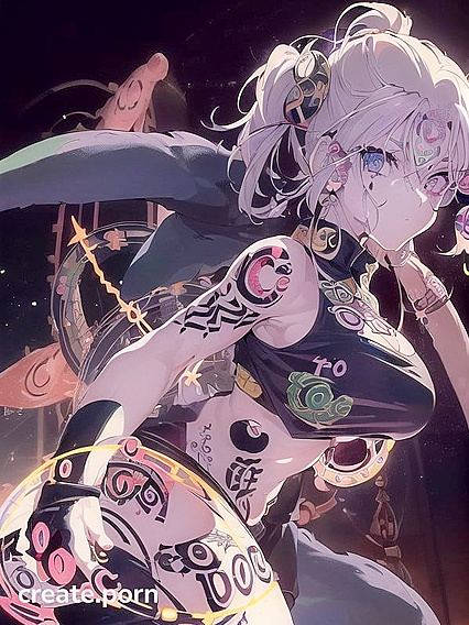 Magic Spell Tattoo Enhances Extra Legs inUncensored Hentai Pleasure