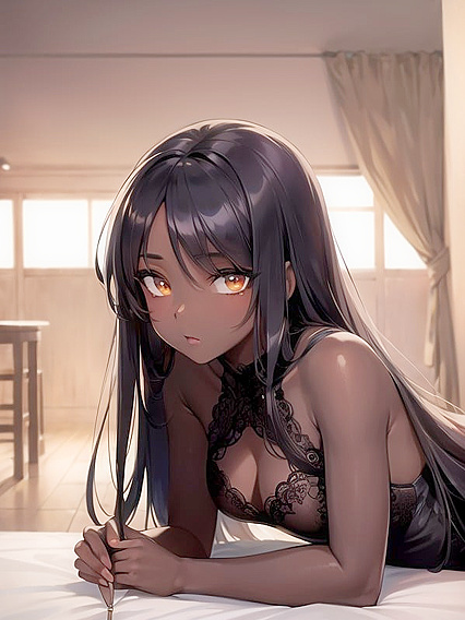 Mind-Blowing Hentai Adventures with Dark Brown-Skinned Beauties