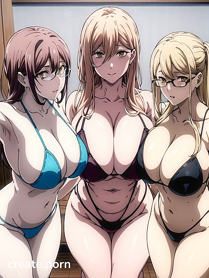 Sunny's Perfect Hands and Wide Hips in Seductive Hentai AI Image