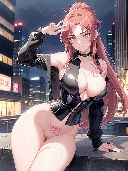 Thighs Drenched in Rain for Intense Long-Length Hentai Pleasure