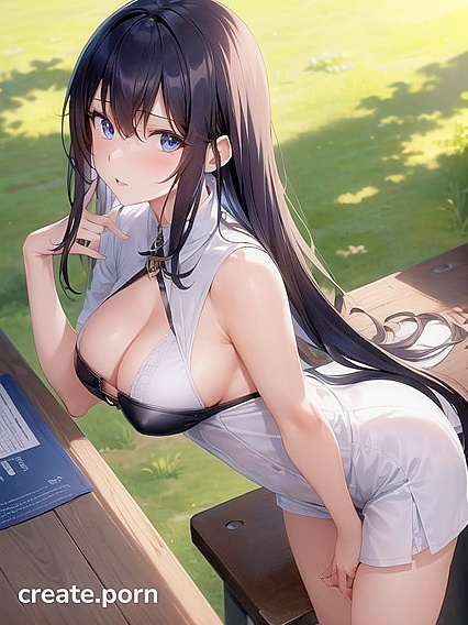 Massive-Ass Sex Slave Teased in Public Hair Hentai AI Image