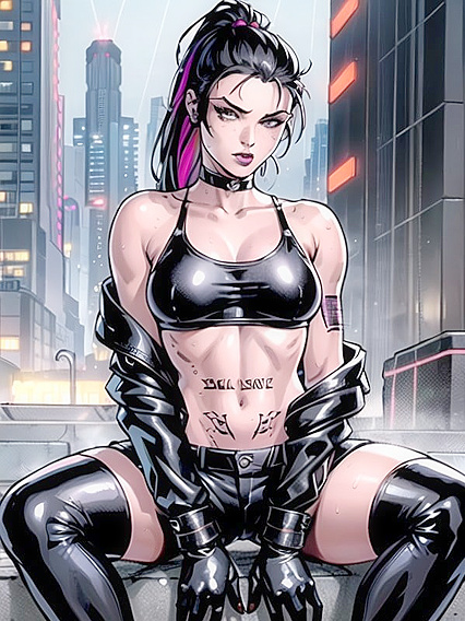 Small Breasts and Seductive Underboob inNguồn seductive Hentai AI Image