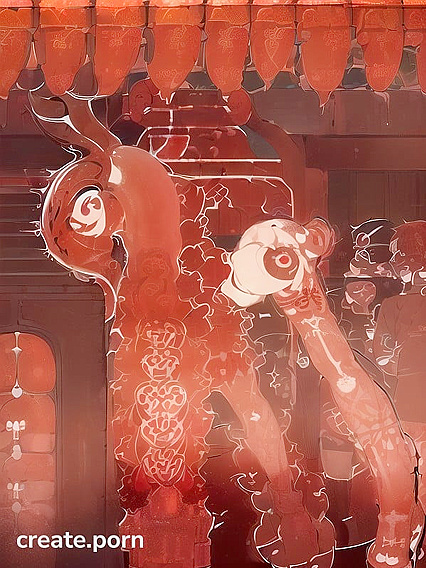 Absolutely Perfect Tattoos and Detailed Muscles in Bad Anatomy Hentai