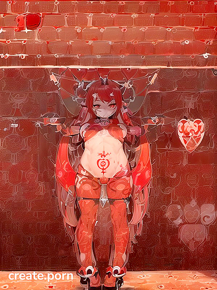 Uterus Tattooed Beauty Exploring Intense Sexual Fantasies in Hentai Animation