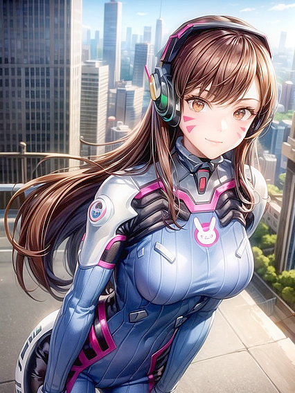 Determined Smiling Face in Ultra-Detailed Wallpaper for Hot Hentai AI Image