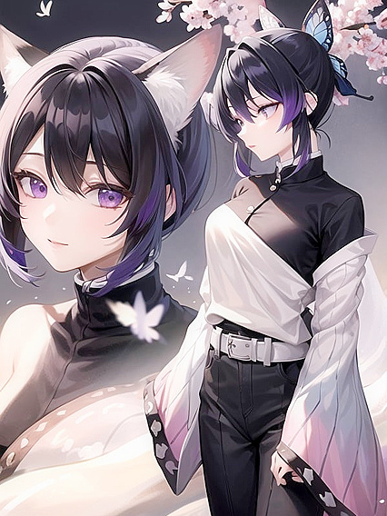 Ganyu and Kochou Shinobu Team Up for Intense Hentai Pleasure