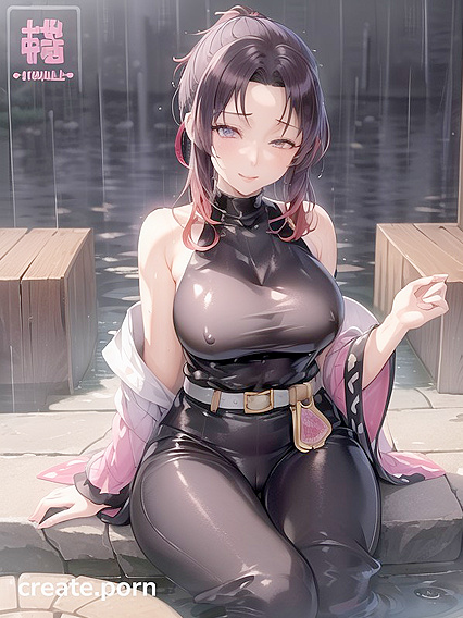 Massive Ass Camel Toe Action in steamy Harem Hentai AI Image