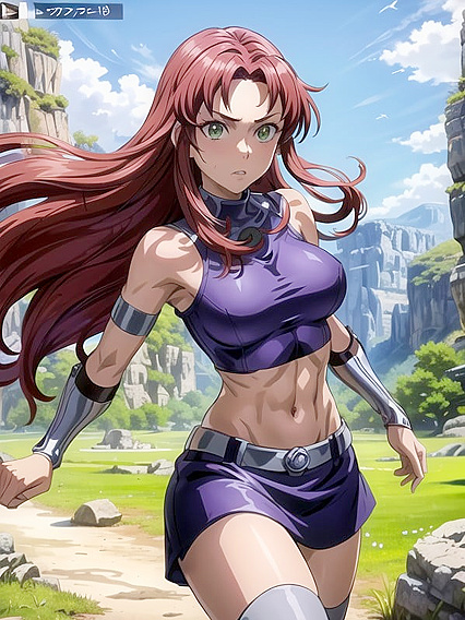 Dynamic Action Pose in a Cave - Mind-Blowing Hentai Screencaps