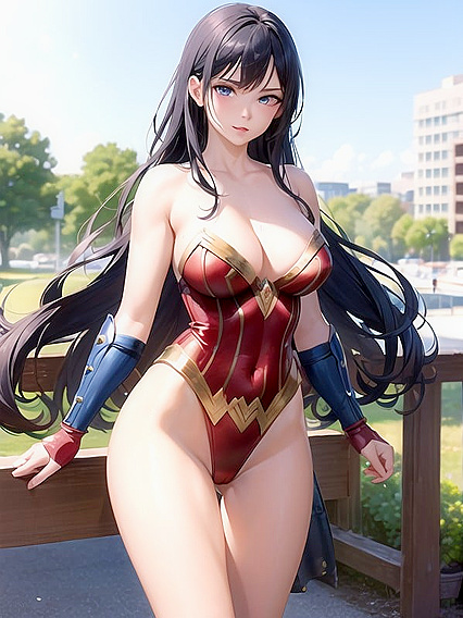 Wonder Woman Entangled in Erotic Hentai Adventures