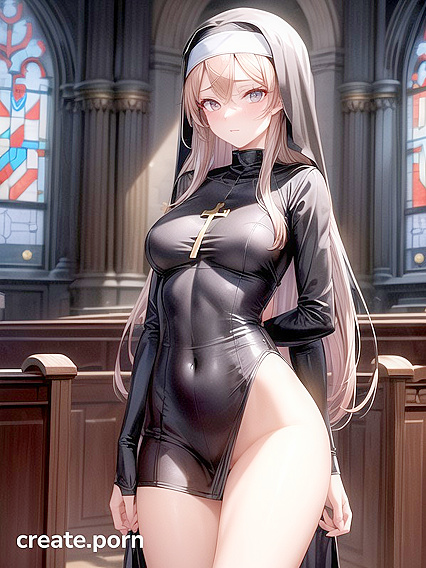 Fit Teen 18+ Gets Seduced inChurch forSTEAMY Hentai Fun