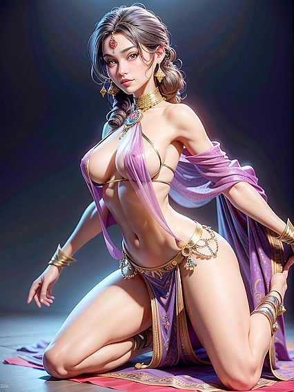 Topless Seduction in 3D Hentai for Intense AI Porn Action
