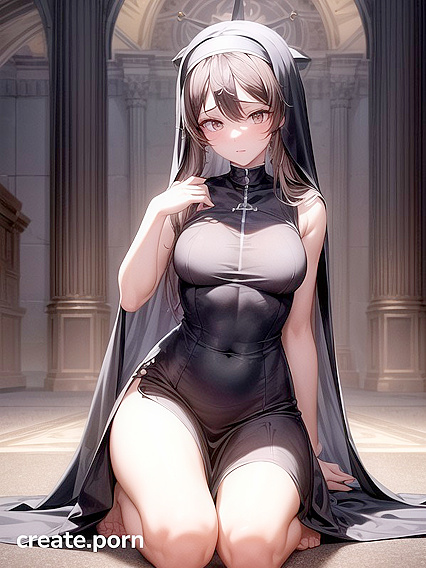 Nighttime hentai adventure with a seductive brown-eyed beauty