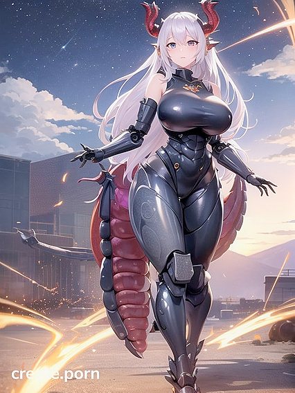 Hyper-Detailed Two-Armed Girl 18+ inStraight-On Hentai AI Image