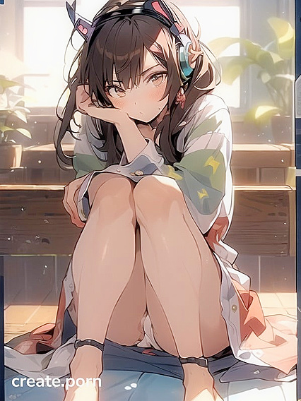 Rounded Breasts Take Center Stage in a Hot Gang Bang Hentai AI Image