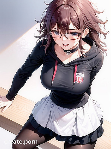 EighTeen 18+-Year-Old in Hoodie Exploring Hentai Desires