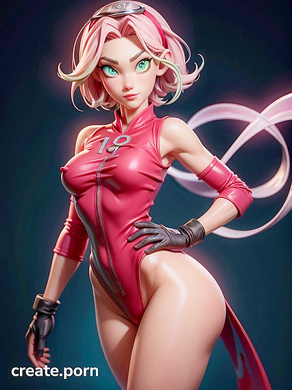 Natural Breasts in 3D Cartoon Hentai for Steamy AI Action