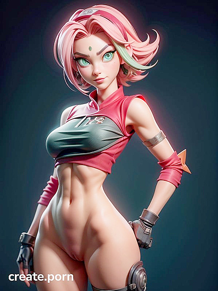 Sakura's Tiny 18+ Ass Takes Center Stage in 3D Hentai Animation