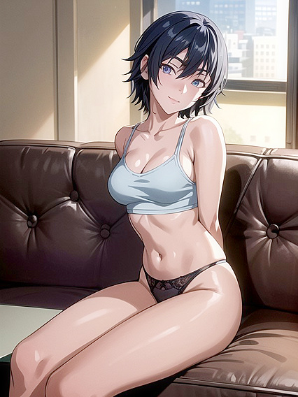 Living Room Seduction - Intimate Encounter With A Sexy Anime Girl 18+friend
