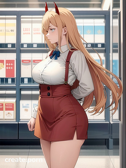 Mature Woman with Big Ass in Sexy Dress for Juicy Hentai AI Image