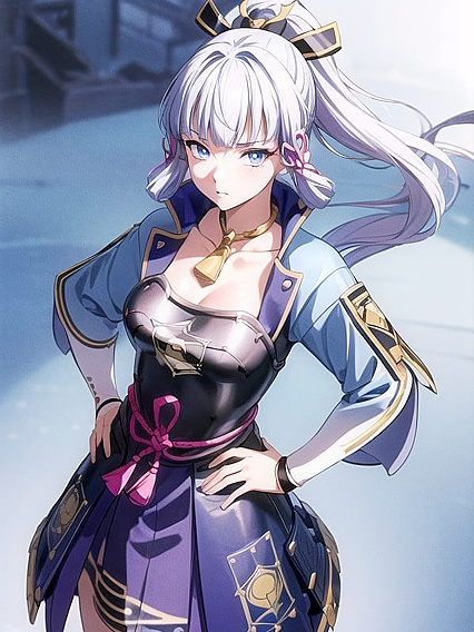 Embarrassed Busty Beauty Captured in Sensual Hentai Moments