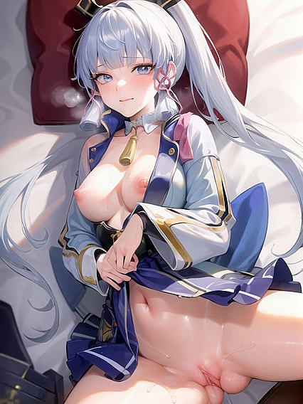 Embarrassed Virgin Gets Pleasured in Missionary Position Hentai AI Image