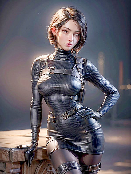 Ada Wong from Chinese 3D Hentai AI Porn Adventures