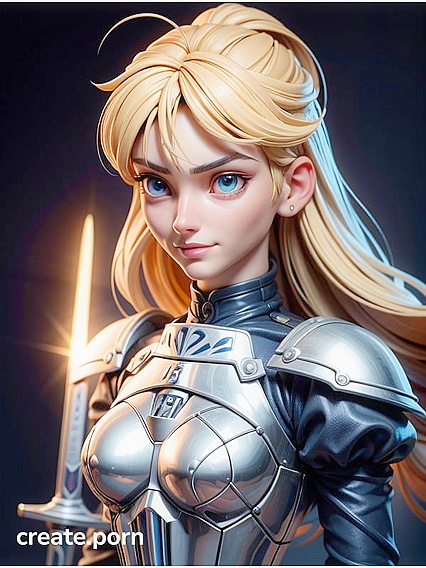 Artoria Pendragon in 3D Cartoon Hentai for Intense AI Erotic Adventures