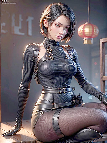 Ada Wong from Chinese 3D Hentai AI Porn Seduces You Deeply
