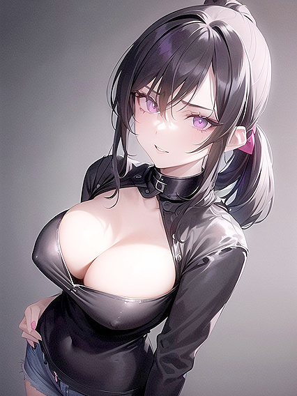 Large Breasts Take Center Stage in Top-Down Nighttime Hentai Delights
