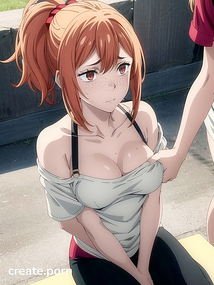 Noon's Red-Eyed Seductress Teases in Fantasies for Ultimate Hentai Pleasure