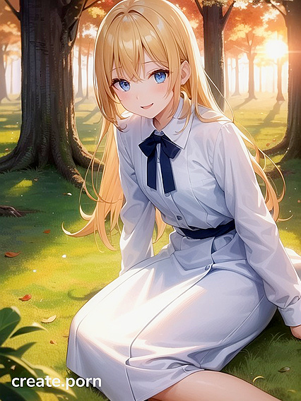 Sunny and Sunset Seduce in Sultry Dress for Sizzling Hentai AI Image