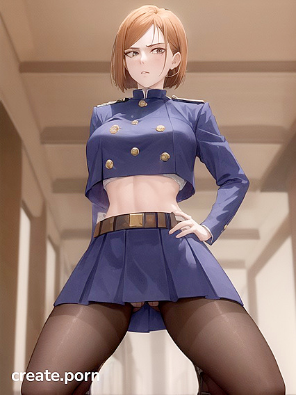 GangBang Fantasy with Pale-Skinned Beauty in Seductive Hentai AI Image