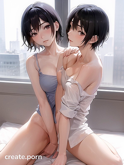Horny Hentai Goddess Spreads Her Legs Wide in Bedroom Seduction Image