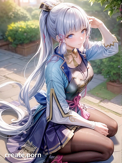 Rounded Ass Close-Up in Sultry Solo Hentai AI Image