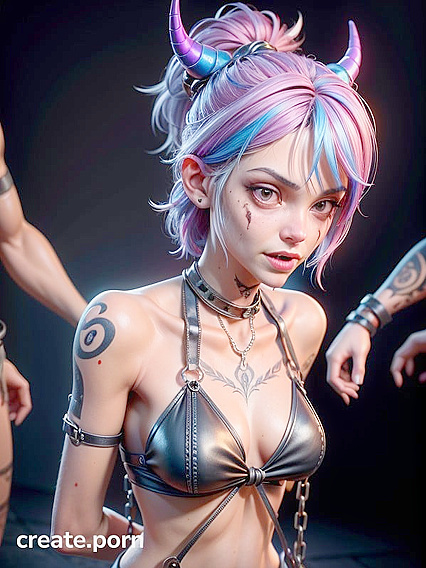 Sweaty Crowd Pleaser in 3D Hentai AI Image