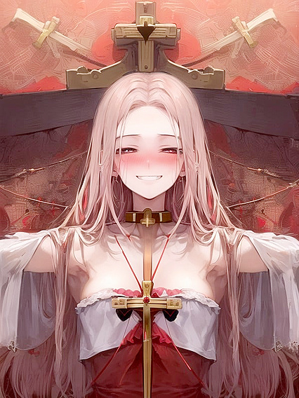 Crucifix Bound Erotic Adventures with Normal Hands in Steamy Hentai