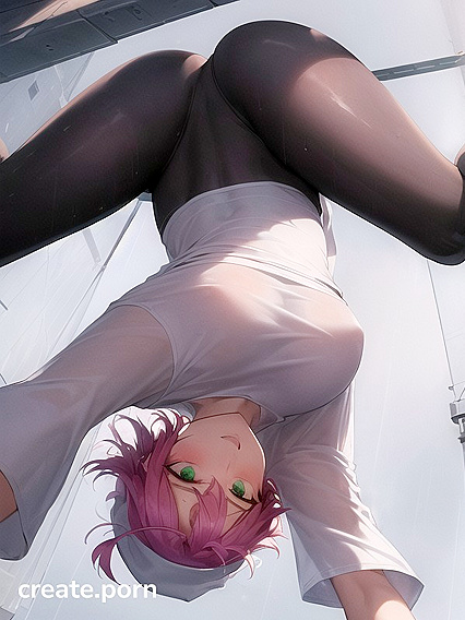 Hentai Goddess with Big Round Glasses Ignites Passionate Pleasure