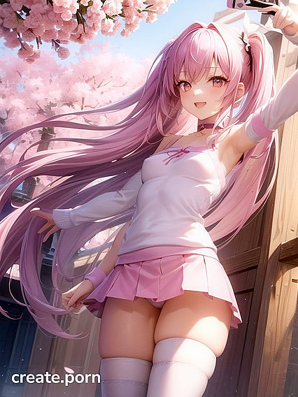 Rosa with Fluffy Hair Exploring Intense Hentai Pleasure