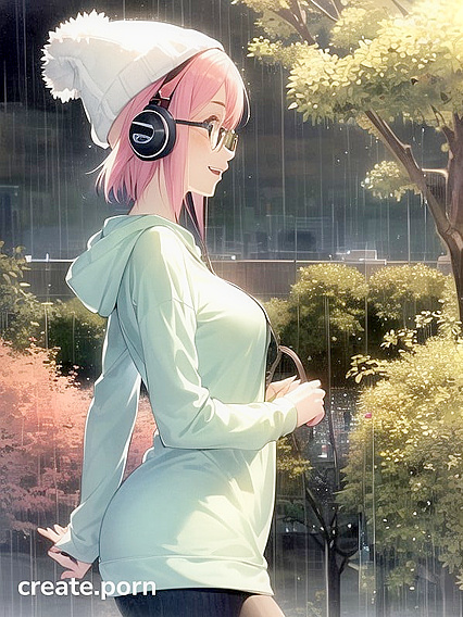Hentai Fantasy with Big-Circular-Glasses Girl 18+ in Steamy AI Action